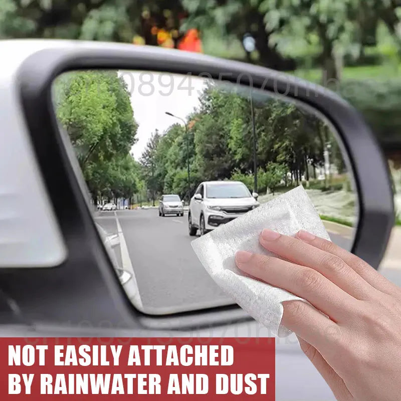 Car Glass Anti-rain Water Spray Repellent Nano Coating Hydrophobic Waterproof Agent Oil Film Removing Auto Glass Film Agent